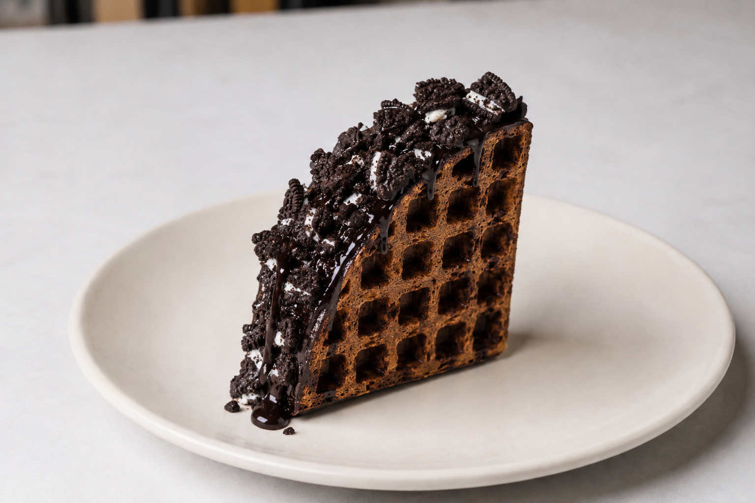 Oreo Crunch Blast Waffle
